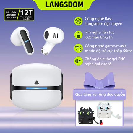 Tai Nghe Bluetooth Gaming Langsdom Theta